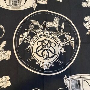 Authentic Hermes cashmere silk shawl